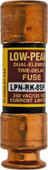 Cooper Bussmann - 125 VDC, 250 VAC, 4.5 Amp, Time Delay General Purpose Fuse - Fuse Holder Mount, 50.8mm OAL, 100 at DC, 300 at AC (RMS) kA Rating, 9/16" Diam - USA Tool & Supply