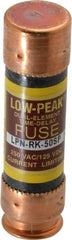 Cooper Bussmann - 125 VDC, 250 VAC, 50 Amp, Time Delay General Purpose Fuse - Fuse Holder Mount, 76.2mm OAL, 100 at DC, 300 at AC (RMS) kA Rating, 13/16" Diam - USA Tool & Supply