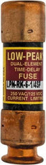 Cooper Bussmann - 125 VDC, 250 VAC, 6.25 Amp, Time Delay General Purpose Fuse - Fuse Holder Mount, 50.8mm OAL, 100 at DC, 300 at AC (RMS) kA Rating, 9/16" Diam - USA Tool & Supply