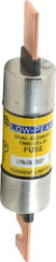 Cooper Bussmann - 250 VAC/VDC, 70 Amp, Time Delay General Purpose Fuse - Bolt-on Mount, 5-7/8" OAL, 100 at DC, 300 at AC (RMS) kA Rating, 1-1/16" Diam - USA Tool & Supply