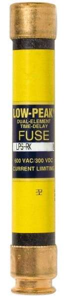 Cooper Bussmann - 300 VDC, 600 VAC, 0.6 Amp, Time Delay General Purpose Fuse - Fuse Holder Mount, 127mm OAL, 100 at DC, 300 at AC (RMS) kA Rating, 13/16" Diam - USA Tool & Supply