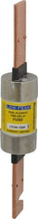 Cooper Bussmann - 300 VDC, 600 VAC, 125 Amp, Time Delay General Purpose Fuse - Bolt-on Mount, 9-5/8" OAL, 100 at DC, 300 at AC (RMS) kA Rating, 1.61" Diam - USA Tool & Supply