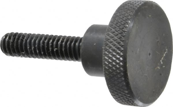 Gibraltar - 1/4-20 Knurled Shoulder Grade C-12L14 Steel Thumb Screw - USA Tool & Supply