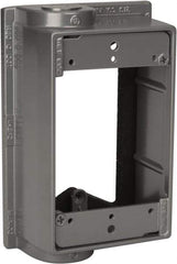 Thomas & Betts - Electrical Outlet Box Aluminum Extension Adapter - Includes Plug Gasket & Screw - USA Tool & Supply