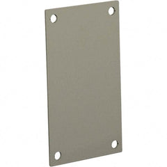 Wiegmann - Electrical Enclosure Panels Panel Type: Back Panel Material: Steel - USA Tool & Supply