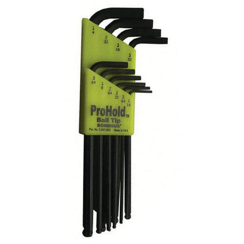 10PC TIP BALL END L-WRENCH SET - USA Tool & Supply