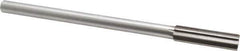 Interstate - 0.546" High Speed Steel Chucking Reamer - Straight Flute, 0.4355" Straight Shank, 2" Flute Length, 8" OAL - USA Tool & Supply