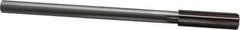 Interstate - 9/16" High Speed Steel Chucking Reamer - Straight Flute, 0.4355" Straight Shank, 2" Flute Length, 8" OAL - USA Tool & Supply