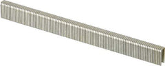 Porter-Cable - 1/2" Long x 1/4" Wide, 18 Gauge Narrow Crown Construction Staple - Grade 2 Steel, Galvanized Finish - USA Tool & Supply