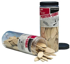 Porter-Cable - Size 20 Biscuits - 150 Pieces, Tube - USA Tool & Supply