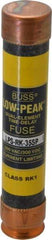 Cooper Bussmann - 300 VDC, 600 VAC, 35 Amp, Time Delay General Purpose Fuse - Fuse Holder Mount, 5-1/2" OAL, 100 at DC, 300 at AC (RMS) kA Rating, 1-1/16" Diam - USA Tool & Supply