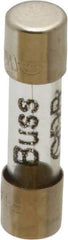 Cooper Bussmann - 250 VAC, 32 VDC, 1 Amp, Fast-Acting Miniature Glass Fuse - 20mm OAL, 5mm Diam - USA Tool & Supply