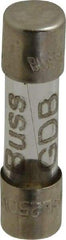 Cooper Bussmann - 250 VAC, 32 VDC, 0.25 Amp, Fast-Acting Miniature Glass Fuse - 20mm OAL, 5mm Diam - USA Tool & Supply