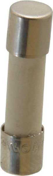 Cooper Bussmann - 250 VAC, 10 Amp, Fast-Acting Miniature Ceramic Fuse - 20mm OAL, 5mm Diam - USA Tool & Supply