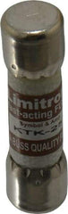 Cooper Bussmann - 600 VAC, 25 Amp, Fast-Acting General Purpose Fuse - Fuse Holder Mount, 1-1/2" OAL, 100 at AC kA Rating, 13/32" Diam - USA Tool & Supply
