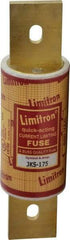 Cooper Bussmann - 600 VAC, 175 Amp, Fast-Acting General Purpose Fuse - Bolt-on Mount, 5-3/4" OAL, 200 (RMS) kA Rating, 1-5/8" Diam - USA Tool & Supply