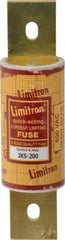 Cooper Bussmann - 600 VAC, 200 Amp, Fast-Acting General Purpose Fuse - Bolt-on Mount, 5-3/4" OAL, 200 (RMS) kA Rating, 1-5/8" Diam - USA Tool & Supply