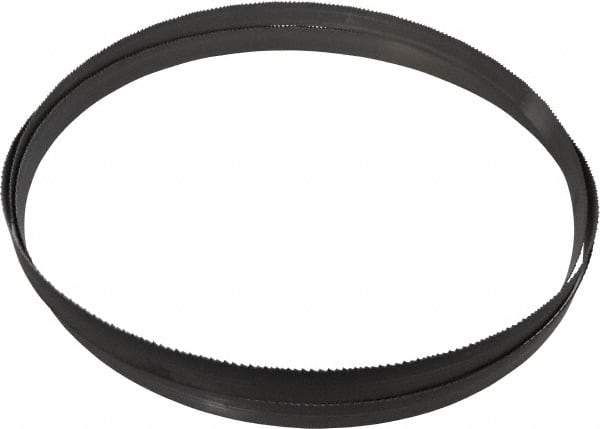 Lenox - 6 to 10 TPI, 12' 10" Long x 1" Wide x 0.035" Thick, Welded Band Saw Blade - Bi-Metal, Toothed Edge, Modified Raker Tooth Set, Flexible Back, Contour Cutting - USA Tool & Supply