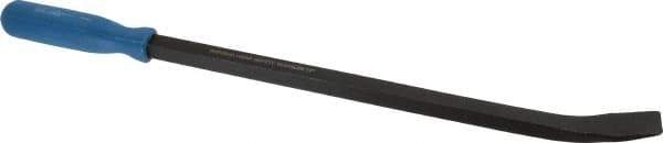 Value Collection - 17" OAL Screwdriver Pry Bar - 3/4" Wide, High Carbon Steel #65 - USA Tool & Supply