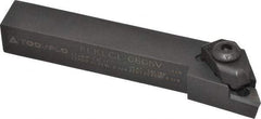 Tool-Flo - FLP..., FLKL External Left Hand Indexable Profiling Toolholder - 1/2" Shank Height x 1/2" Shank Width, 3-1/2" Long - USA Tool & Supply