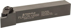 Tool-Flo - FLP..., FLKL External Right Hand Indexable Profiling Toolholder - 3/4" Shank Height x 3/4" Shank Width, 4-1/2" Long - USA Tool & Supply