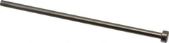 Gibraltar - 15/64" Pin Diam, 13/32" Head Diam x 3/16" Head Height, 6" OAL, Straight Ejector Pin - Steel, 5-13/16" Pin Length - USA Tool & Supply