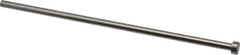 Gibraltar - 15/64" Pin Diam, 13/32" Head Diam x 3/16" Head Height, 8" OAL, Straight Ejector Pin - Steel, 7-13/16" Pin Length - USA Tool & Supply