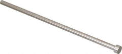 Gibraltar - 17/64" Pin Diam, 7/16" Head Diam x 1/4" Head Height, 8" OAL, Straight Ejector Pin - Steel, 7-3/4" Pin Length - USA Tool & Supply