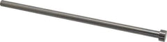 Gibraltar - 5/16" Pin Diam, 1/2" Head Diam x 1/4" Head Height, 8" OAL, Straight Ejector Pin - Steel, 7-3/4" Pin Length - USA Tool & Supply