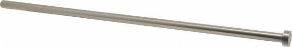 Gibraltar - 13/32" Pin Diam, 11/16" Head Diam x 1/4" Head Height, 14" OAL, Straight Ejector Pin - Steel, 13-3/4" Pin Length - USA Tool & Supply