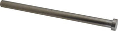 Gibraltar - 1/2" Pin Diam, 3/4" Head Diam x 1/4" Head Height, 8" OAL, Straight Ejector Pin - Steel, 7-3/4" Pin Length - USA Tool & Supply