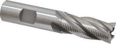 OSG - 3/4" Diam, Fine Pitch, 1-5/8" LOC, 4 Flute Cobalt Roughing Square End Mill - Uncoated, 3-7/8" OAL, 3/4" Shank Diam, Single End, 30° Helix - USA Tool & Supply