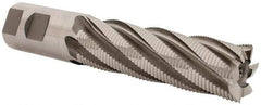 OSG - 1-1/4" Diam, Fine Pitch, 4" LOC, 6 Flute Cobalt Roughing Square End Mill - Uncoated, 6-1/2" OAL, 1-1/4" Shank Diam, Single End, 30° Helix - USA Tool & Supply