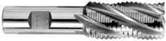 OSG - 3/4" Diam, Fine Pitch, 2-1/4" LOC, 4 Flute High Speed Steel Roughing Square End Mill - Bright Finish, 3/4" OAL, 2-1/4" Shank Diam, Single End, 30° Helix - USA Tool & Supply