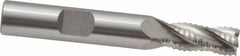 OSG - 5/16" Diam, Coarse Pitch, 3/4" LOC, 4 Flute Cobalt Roughing Square End Mill - Uncoated, 2-1/2" OAL, 3/8" Shank Diam, Single End, 30° Helix - USA Tool & Supply