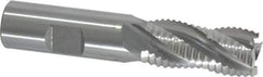OSG - 3/4" Diam, Coarse Pitch, 1-5/8" LOC, 4 Flute Cobalt Roughing Square End Mill - Uncoated, 3-7/8" OAL, 3/4" Shank Diam, Single End, 30° Helix - USA Tool & Supply