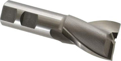 OSG - 1-1/4", 1-5/8" LOC, 7/8" Shank Diam, 3-7/8" OAL, 2 Flute, Cobalt Square End Mill - Single End, Uncoated, Spiral Flute, 30° Helix, Centercutting, Right Hand Cut, Right Hand Flute, Series 520 - USA Tool & Supply