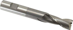 OSG - 3/4", 1-5/8" LOC, 3/4" Shank Diam, 5-3/8" OAL, 2 Flute, Cobalt Square End Mill - Single End, Uncoated, Spiral Flute, 30° Helix, Centercutting, Right Hand Cut, Right Hand Flute, Series 527 - USA Tool & Supply