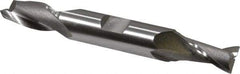 OSG - 7/16", 13/16" LOC, 1/2" Shank Diam, 3-3/4" OAL, 2 Flute, Cobalt Square End Mill - Double End, Uncoated, Spiral Flute, 30° Helix, Centercutting, Right Hand Cut, Right Hand Flute, Series 522 - USA Tool & Supply