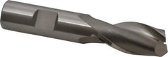 OSG - 1-5/16" LOC, 5/8" Shank Diam, 3-7/16" OAL, 2 Flute, Cobalt Square End Mill - Single End, Uncoated, Spiral Flute, 30° Helix, Centercutting, Right Hand Cut, Right Hand Flute, Series 580 - USA Tool & Supply