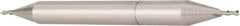 OSG - 19mm, 1-5/16" LOC, 3/4" Shank Diam, 5" OAL, 2 Flute, Cobalt Square End Mill - Double End, Uncoated, Spiral Flute, 30° Helix, Centercutting, Right Hand Cut, Right Hand Flute, Series 582 - USA Tool & Supply