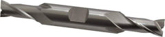 OSG - 10mm, 13/16" LOC, 1/2" Shank Diam, 3-3/4" OAL, 2 Flute, Cobalt Square End Mill - Double End, Uncoated, Spiral Flute, 30° Helix, Centercutting, Right Hand Cut, Right Hand Flute, Series 582 - USA Tool & Supply