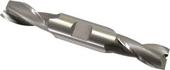 OSG - 17mm, 1-5/16" LOC, 3/4" Shank Diam, 5" OAL, 2 Flute, Cobalt Square End Mill - Double End, Uncoated, Spiral Flute, 30° Helix, Centercutting, Right Hand Cut, Right Hand Flute, Series 582 - USA Tool & Supply