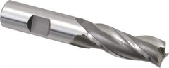 OSG - 5/8", 1-5/8" LOC, 5/8" Shank Diam, 3-3/4" OAL, 3 Flute, Cobalt Square End Mill - Single End, Uncoated, Spiral Flute, 30° Helix, Centercutting, Right Hand Cut, Right Hand Flute, Series 531 - USA Tool & Supply
