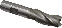 OSG - 3/4", 1-5/8" LOC, 5/8" Shank Diam, 3-3/4" OAL, 3 Flute, Cobalt Square End Mill - Single End, Uncoated, Spiral Flute, 30° Helix, Centercutting, Right Hand Cut, Right Hand Flute, Series 531 - USA Tool & Supply