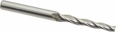 OSG - 1° Taper Angle per Side, 1/8" Small End Diam, 1" LOC, Cobalt 3 Flute Tapered Square End Mill - 2-1/4" OAL, 3/16" Shank Diam, Spiral Flute, 25° Helix - USA Tool & Supply