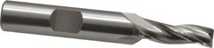 OSG - 1° Taper Angle per Side, 1/4" Small End Diam, 3/4" LOC, Cobalt 3 Flute Tapered Square End Mill - 2-1/2" OAL, 3/8" Shank Diam, Spiral Flute, 25° Helix - USA Tool & Supply
