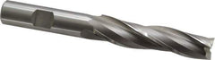 OSG - 1° Taper Angle per Side, 1/2" Small End Diam, 2-1/4" LOC, Cobalt 3 Flute Tapered Square End Mill - 4-1/4" OAL, 1/2" Shank Diam, Spiral Flute, 25° Helix - USA Tool & Supply