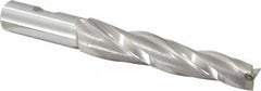 OSG - 2° Taper Angle per Side, 5/8" Small End Diam, 4-1/4" LOC, Cobalt 3 Flute Tapered Square End Mill - 6-1/2" OAL, 3/4" Shank Diam, Spiral Flute, 25° Helix - USA Tool & Supply