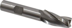 OSG - 3° Taper Angle per Side, 1/2" Small End Diam, 1-1/4" LOC, Cobalt 3 Flute Tapered Square End Mill - 3-1/4" OAL, 1/2" Shank Diam, Spiral Flute, 25° Helix - USA Tool & Supply